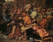 Poussin, The Rape of the Sabine Women